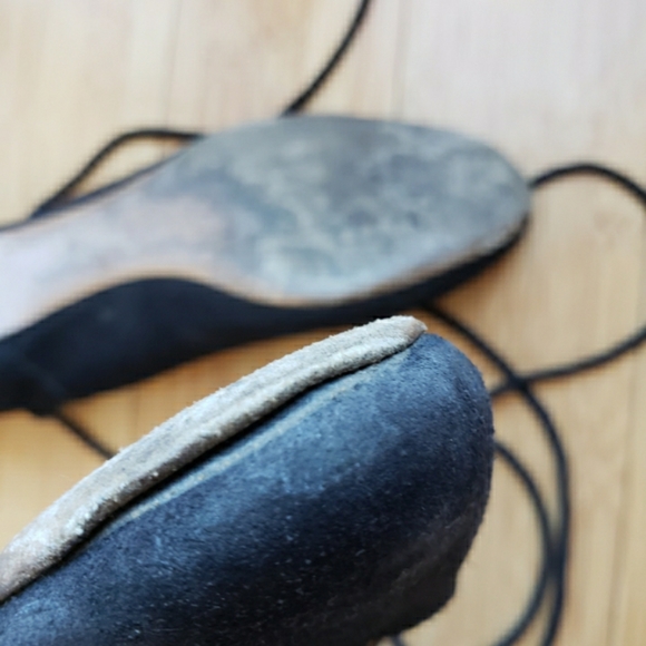 Chloe Foster lace up flats 38 - Picture 10 of 11